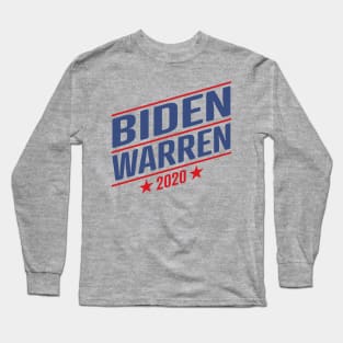 Joe Biden and Elizabeth Warren on the same ticket? President 46 and Vice President in 2020 Long Sleeve T-Shirt